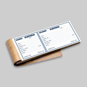 House rent receipt book