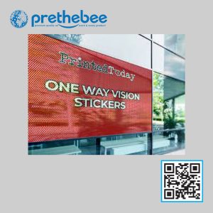 One Way Vision Sticker